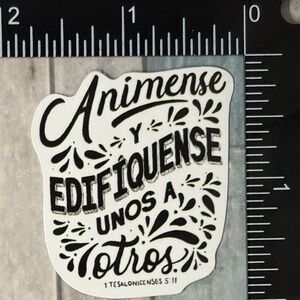 🌀10/$10🌀 Spanish Inspirational Reusable Waterproof Vinyl Sticker Decal